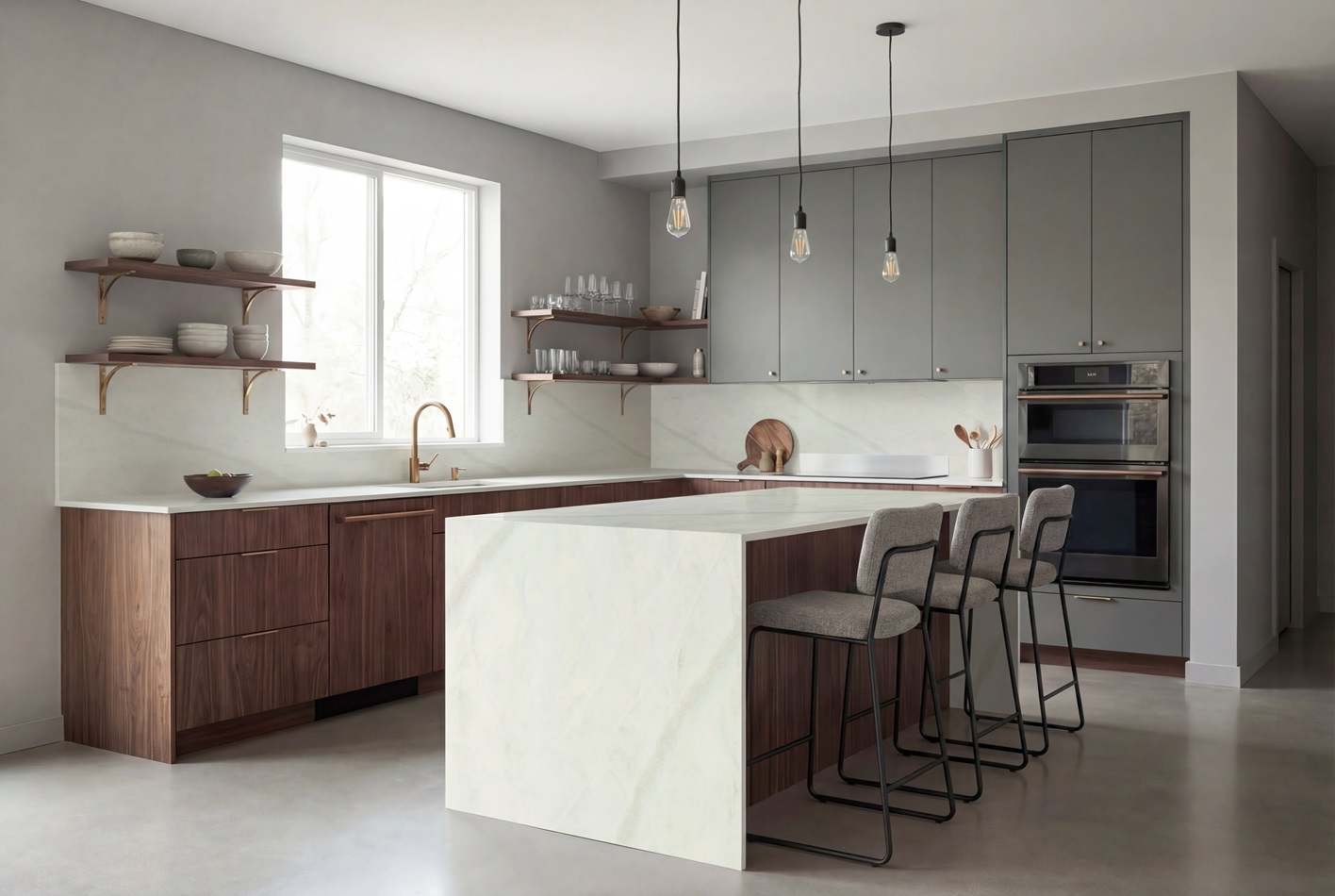 Nougat Cream, HIMACS - Solid Surface Countertops | LX Hausys US